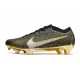 Nike Air Zoom Mercurial Vapor XV Elite FG Gold Black Soccer Cleats