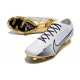 Nike Air Zoom Mercurial Vapor XV Elite FG Gold Black White Soccer Cleats