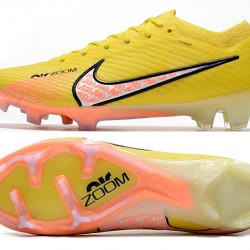 Nike Air Zoom Mercurial Vapor XV Elite FG Lucent Pack Yellow Pink Soccer Cleats