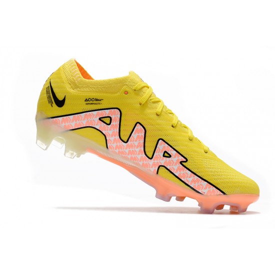 Nike Air Zoom Mercurial Vapor XV Elite FG Lucent Pack Yellow Pink Soccer Cleats