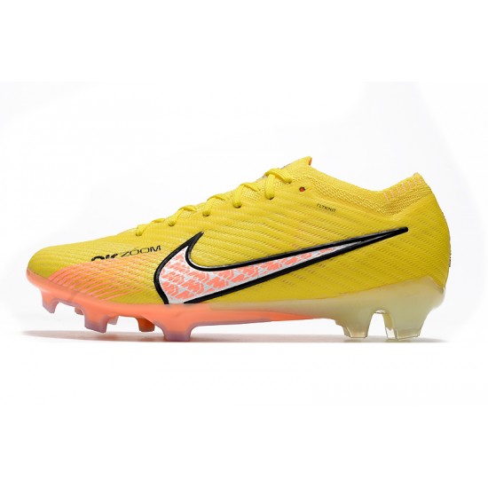 Nike Air Zoom Mercurial Vapor XV Elite FG Lucent Pack Yellow Pink Soccer Cleats