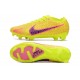 Nike Air Zoom Mercurial Vapor XV Elite FG Pink Yellow Purple Soccer Cleats