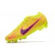 Nike Air Zoom Mercurial Vapor XV Elite FG Pink Yellow Purple Soccer Cleats