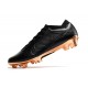 Nike Air Zoom Mercurial Vapor XV Elite Low FG Gold Black White Soccer Cleats