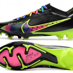 Nike Air Zoom Mercurial Vapor XV Elite Low FG Pink Black Green Soccer Cleats