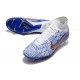 Nike Air Zoom Mercurial Vapor XV MDS Elite FG Blue White Gold Soccer Cleats