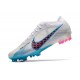 Nike Air Zoom Mercurial Vapor XV MDS Elite FG Pink White Blue Soccer Cleats