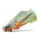 Nike Air Zoom Mercurial Vapor XV MDS Elite FG Yellow Green Soccer Cleats