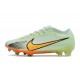 Nike Air Zoom Mercurial Vapor XV MDS Elite FG Yellow Green Soccer Cleats