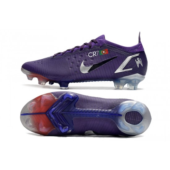 Nike Mercurial Dream Speed Vapor 14 Elite FG Purple White Soccer Cleats