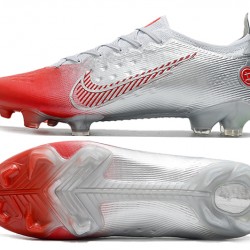 Nike Mercurial Dream Speed Vapor 14 Elite FG Silver Red Soccer Cleats