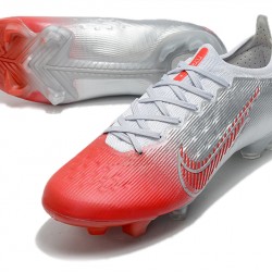 Nike Mercurial Dream Speed Vapor 14 Elite FG Silver Red Soccer Cleats