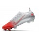 Nike Mercurial Dream Speed Vapor 14 Elite FG Silver Red Soccer Cleats