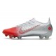 Nike Mercurial Dream Speed Vapor 14 Elite FG Silver Red Soccer Cleats