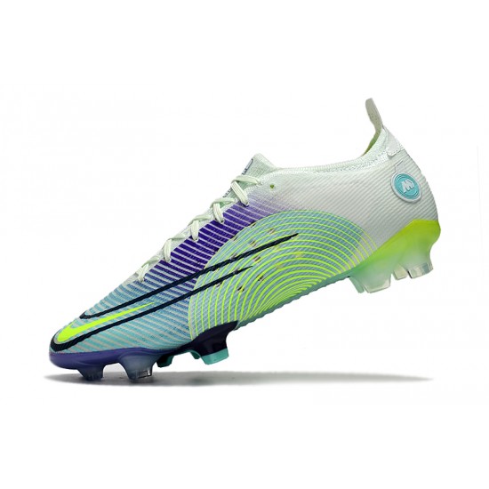 Nike Mercurial Dream Speed Vapor 14 Elite Low FG Purple Green Soccer Cleats