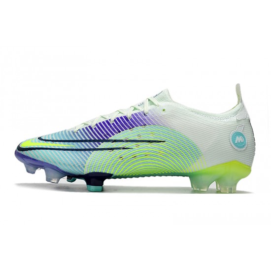 Nike Mercurial Dream Speed Vapor 14 Elite Low FG Purple Green Soccer Cleats