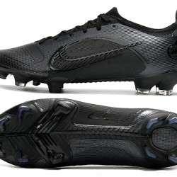 Nike Mercurial Vapor XIV Elite FG All Black Soccer Cleats