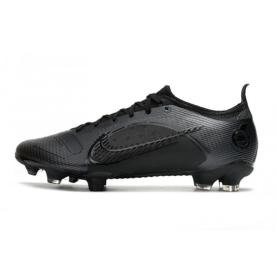 Nike Mercurial Vapor XIV Elite FG All Black Soccer Cleats