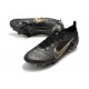 Nike Mercurial Vapor XIV Elite FG Black Gold White Soccer Cleats