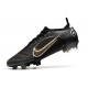 Nike Mercurial Vapor XIV Elite FG Black Gold White Soccer Cleats