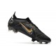 Nike Mercurial Vapor XIV Elite FG Black Gold White Soccer Cleats