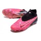 Nike Phantom GX Elite DF Link FG Peach Black High Soccer Cleats