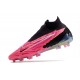 Nike Phantom GX Elite DF Link FG Peach Black High Soccer Cleats