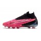 Nike Phantom GX Elite DF Link FG Peach Black High Soccer Cleats