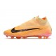 Nike Phantom GX Elite DF Link FG Yellow Black Hihg Soccer Cleats