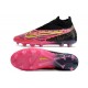 Nike Phantom GX Elite DF Link FG Yellow Black Peach High Soccer Cleats