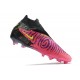 Nike Phantom GX Elite DF Link FG Yellow Black Peach High Soccer Cleats