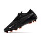 Nike Phantom GX Elite FG Black Orange Soccer Cleats