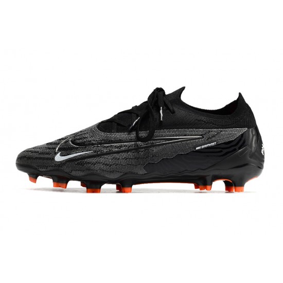 Nike Phantom GX Elite FG Black Orange Soccer Cleats