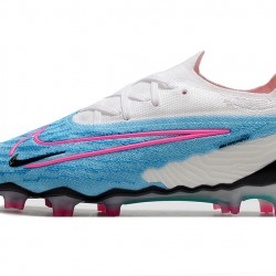 Nike Phantom GX Elite FG Blue White Pink Soccer Cleats