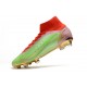 Nike Superfly 8 Elite FG Green Red Gold Soccer Cleats