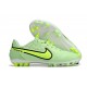 Nike Legend 9 Academy AG Low-Top Green Men Soccer Cleats 