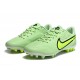 Nike Legend 9 Academy AG Low-Top Green Men Soccer Cleats 