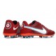 Nike Legend 9 Academy AG Low-Top Red Blue Men Soccer Cleats