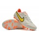 Nike Legend 9 Academy AG Low-Top White Orange Men Soccer Cleats 