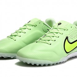 Nike React Tiempo Legend 9 Pro TF Low-Top Green White Men Soccer Cleats 