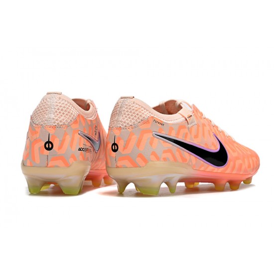 Nike Tiempo Legend 10 Elite FG Low-Top Apricot Gold Men Soccer Cleats