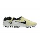 Nike Tiempo Legend 10 Elite FG Low-Top Beige White Black Men Soccer Cleats