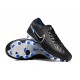 Nike Tiempo Legend 10 Elite FG Low-Top Black Blue White Men Soccer Cleats