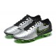 Nike Tiempo Legend 10 Elite FG Low-Top Sliver Green Black Men Soccer Cleats 