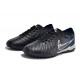 Nike Tiempo Legend 10 Elite TF Low-Top Black Grey Men Soccer Cleats