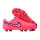 Nike Tiempo Legend 9 Elite FG Low-Top Pink Men Soccer Cleats 