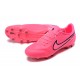 Nike Tiempo Legend 9 Elite FG Low-Top Pink Men Soccer Cleats