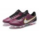 Nike Tiempo Legend 9 Elite FG Low-Top Purple White Men Soccer Cleats