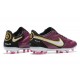 Nike Tiempo Legend 9 Elite FG Low-Top Purple White Men Soccer Cleats