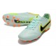 Nike Tiempo Legend 9 Elite FG Low-Top Turqoise Yellow Orange Men Soccer Cleats